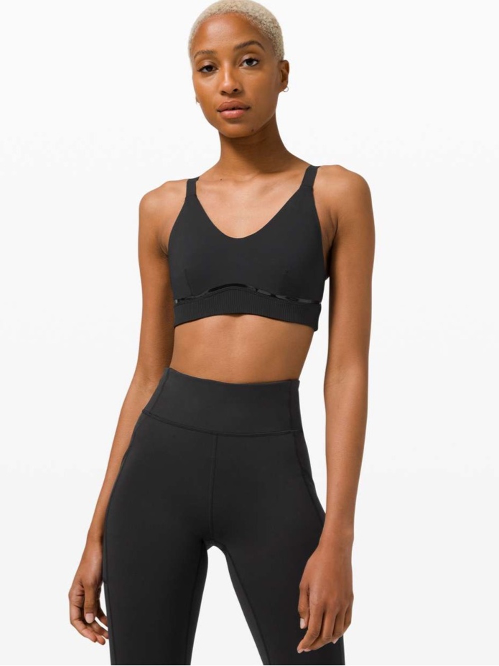 Lululemon Radiant Motion Bra *Medium Support, B/C Cups Black